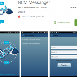 GCM messenger