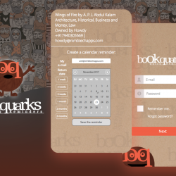 BookQuarks Web App