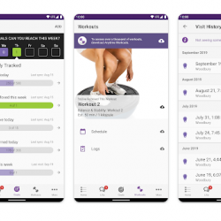 Fitness app for Android