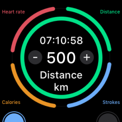 NX-S Fitness Apple Watch app