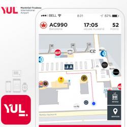 YULi Mobile App - Montreal International Airport