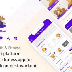 Fitness app for On-desk workout - Phyzyou
