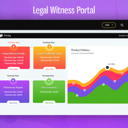 Juridical web application