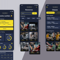 Olympia Gym Mobile App