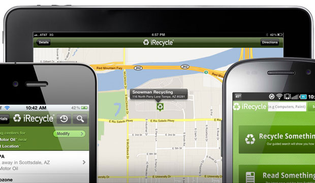 irecycle, sustainable mobile apps